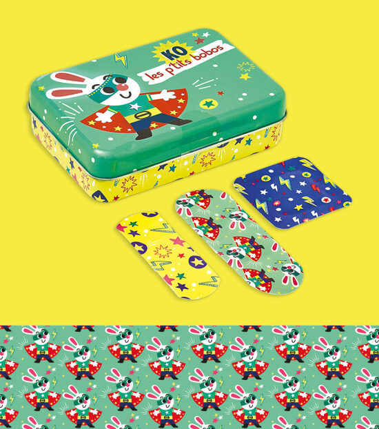 Création d'une boîte de pansements + création de motifs
