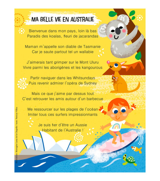 Touk Touk, comptine sur l'Australie