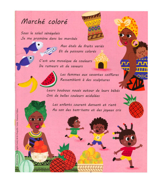 Touk Touk, comptine Marché coloré